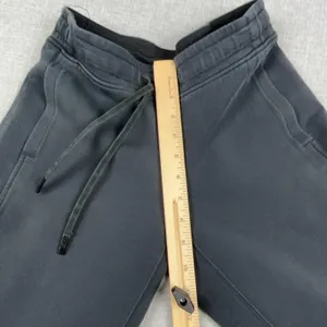Lululemon Jogger Pants Womens 4 Gray Knit Drawstring Ribbed Cuff Lounge Pockets thumbnail 5