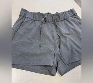 Lululemon On The Fly Shorts 2.5" In Gray Size 6 thumbnail 2