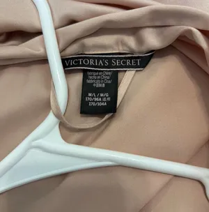 Victoria's Secret Silky Light Pink Champagne Robe thumbnail 2