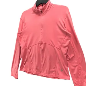 Mountain Hardwear Pullover Womens M Salmon Pink Half Zip Lightweight Sweatshirt‎ thumbnail 4