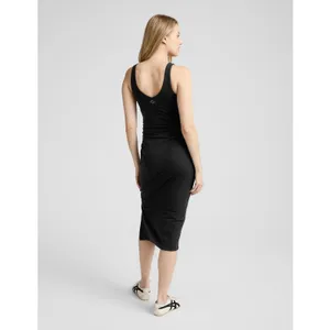 Beyond Yoga Spacedye Inspire Maternity Midi Dress in Gray Size Large thumbnail 3