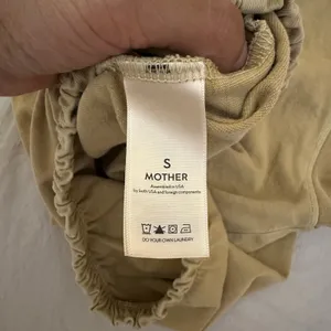 Mother The Swiper‎ Crop Top Bronze Mist Tan Size Small Elastic Band Sleeveless thumbnail 7