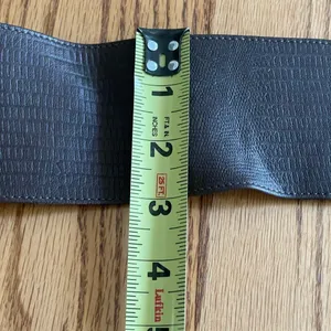 Chico’s Vintage Bead And Wood Buckle Waist Belt 40” thumbnail 6