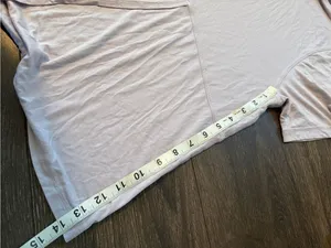 lululemon athletica Criss Cross Bottom Short Sleeve Crew Tee in Pale Lavender L thumbnail 6