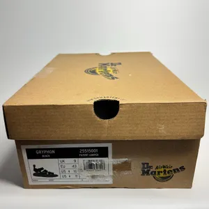 Dr. Martens Gryphon Patent Leather Gladiator Sandals in Black Patent Lamper thumbnail 10