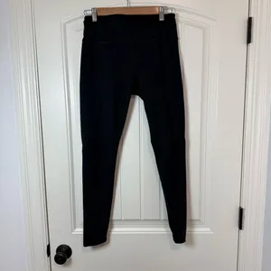 Core 10 Black High Waist Leggings with Tapered Fit thumbnail 2