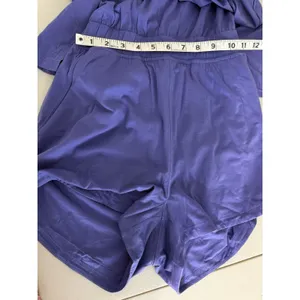 Lululemon Tank and Short Romper Lounge Shorts Onesie Charged Indigo Purple 4 thumbnail 9