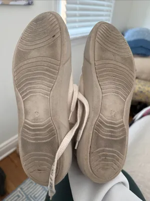 Women's High-Top Canvas Sneakers in Cream thumbnail 3