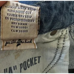 7 For All Mankind‎ A Pocket Jeans Womens Size 26 Light Wash Rhinestone Flare Y2K thumbnail 9