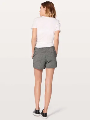 lululemon athletica Heather Gray Drawstring Skort with Pockets thumbnail 3
