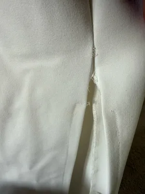 White Strapless Maxi Dress with slit Size 8 thumbnail 5