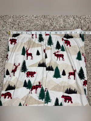 PJ Place Family Matching Pajama Set Bunny’s Tail Medium M Shirt Pants Christmas thumbnail 7