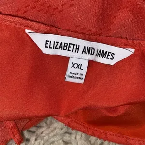 Elizabeth and James tangerine color top size XXlarge thumbnail 5