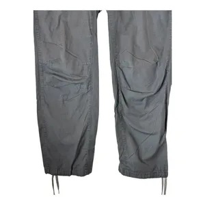 Mammut Pants Women 10 Gray Cotton Straight Leg Adjustable Hem‎ Outdoor Gorpcore thumbnail 5