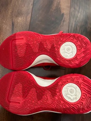 KD Trey Basketball Shoes Nike 5X Red-Coconut thumbnail 5