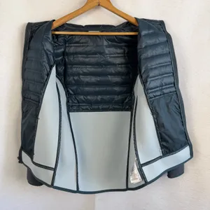 Columbia Women's Puffer Fleece Jacket‎ Full Zip Dark Gray Size Small Winter thumbnail 7