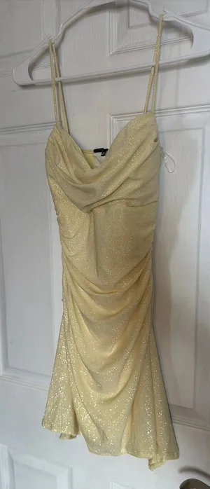 Yellow Windsor Short Dress  thumbnail 1