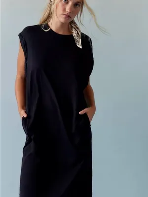 🆕Free People Black Nadia Free-est Dress LG, NWOT thumbnail 3