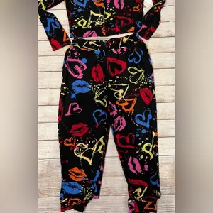 NWT Full Circle Trends 2 Piece Hoodie Set Size Large thumbnail 4