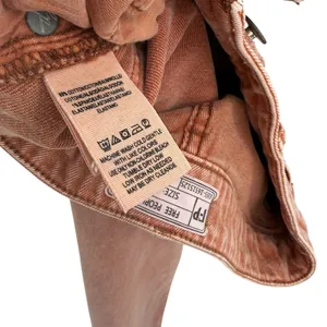 Free‎ People Wales Wide Leg Jeans Terracotta High Rise Brick Red Size 29 thumbnail 13