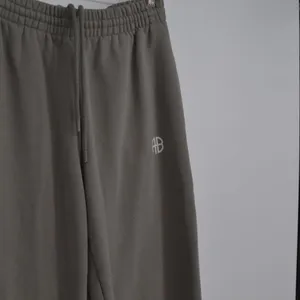 Anine Bing Karter Sweatpants Gray Women's S Cotton Fleece Relaxed Logo Slouchy thumbnail 5