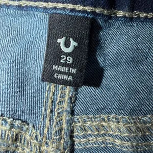 True Religion Joey mid rise flare dark wash jeans thumbnail 4