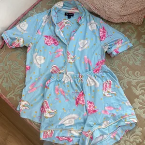Room Service Pajama Set Blue Size XS thumbnail 1