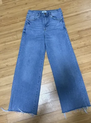 Kensie women’s high rise wide leg denim jeans – Size 0 thumbnail 1