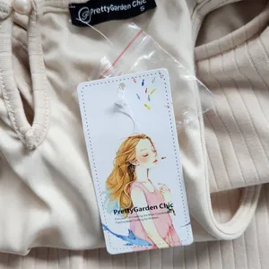 Pretty Garden Chic Cream Ribbed Knit Matching Set NWT Size Small thumbnail 8