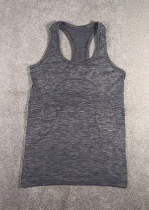 Lululemon Swiftly Tech Tank Top Womens 6 Gray Swift Stride Crush Distance Run thumbnail 1