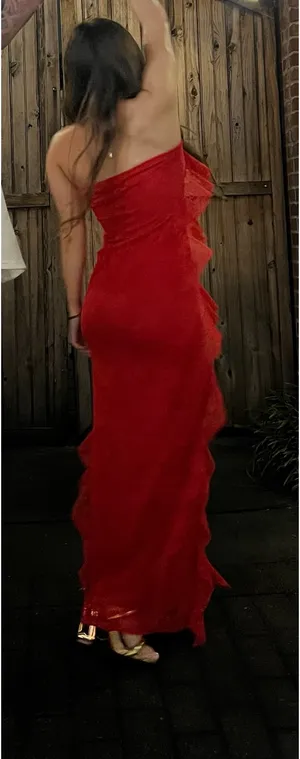Wild Fable Long red dress thumbnail 2