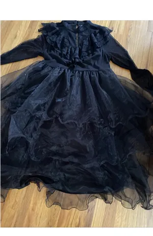 Torrid Plus 0X Black Torrid Gothic Goth Halloween Dress Costume thumbnail 12
