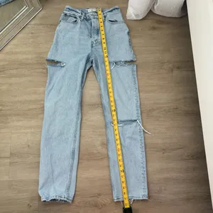 Abercrombie and Fitch The Dad High Rise Denim Jeans Curve Love thumbnail 5
