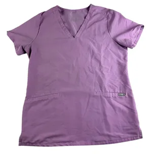 Figs Casma T Scrub Top Lavender Purple S thumbnail 1