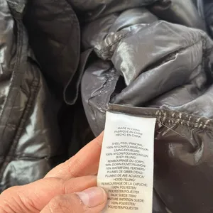 Ralph Lauren Ultra Light Weight 90% Down Fill Black Long Puffer Jacket With Hood thumbnail 11