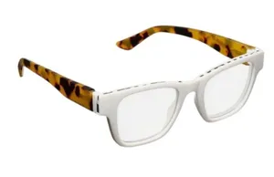 Peepers Blue Light Bernadette Lenses in White/Tokyo Turquoise New Womens Reading thumbnail 1
