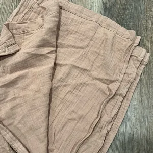Aerie Tan Comfy Stretchy comfy Boho Pants thumbnail 9