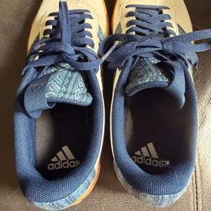 Adidas VL Court 3.0 Sneakers White Night Indigo Bandana Gum Bottom IH4809 Size 9 thumbnail 6