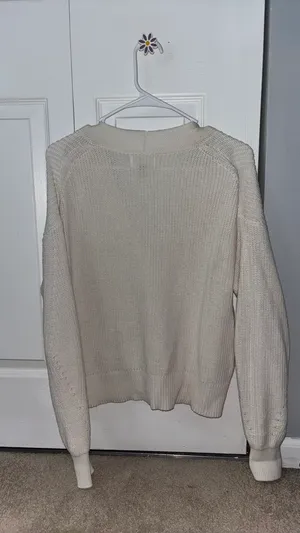 Universal Thread White Cardigan thumbnail 2
