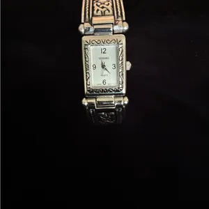 Silver Bangle bracelet watch thumbnail 3