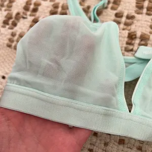Parade Silky Mesh Plunge Bralette thumbnail 5