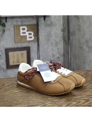 NWT Universal Thread JoJo Sneakers Double Lace Low Top 94462314 Brown 7.5M thumbnail 2