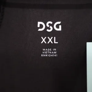DSG Womens Run Meet & Greet 1/2 Zip Pure Black Pullover XXL thumbnail 3
