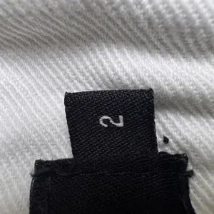 Calvin‎ Klein Women's Sz 2 White Denim Jeans Low Rise Flare 30x27 Short thumbnail 7
