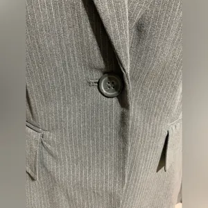 Worthington Gray Pinstripe Pant Suit thumbnail 3