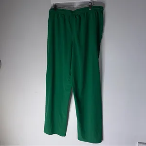 Lululemon Court Rival Wide-Leg Track Pant Regular Green 14 EUC‎ thumbnail 2