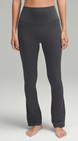 Lululemon Align High-Rise Mini-Flared Pant 28" Graphite Grey 2 thumbnail 1