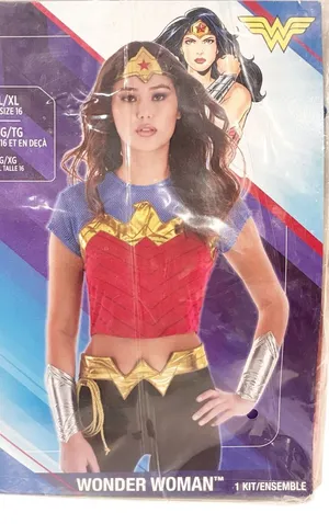 DC Comics Wonder Woman Costume Accessory Kit Size Large/XL NEW thumbnail 1