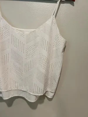 Athleta cream tank top (M)  thumbnail 4