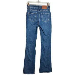 Zara Womens High Rise Flare Jeans Blue‎ Medium Wash Denim Size US 8 EUR 40 thumbnail 4
